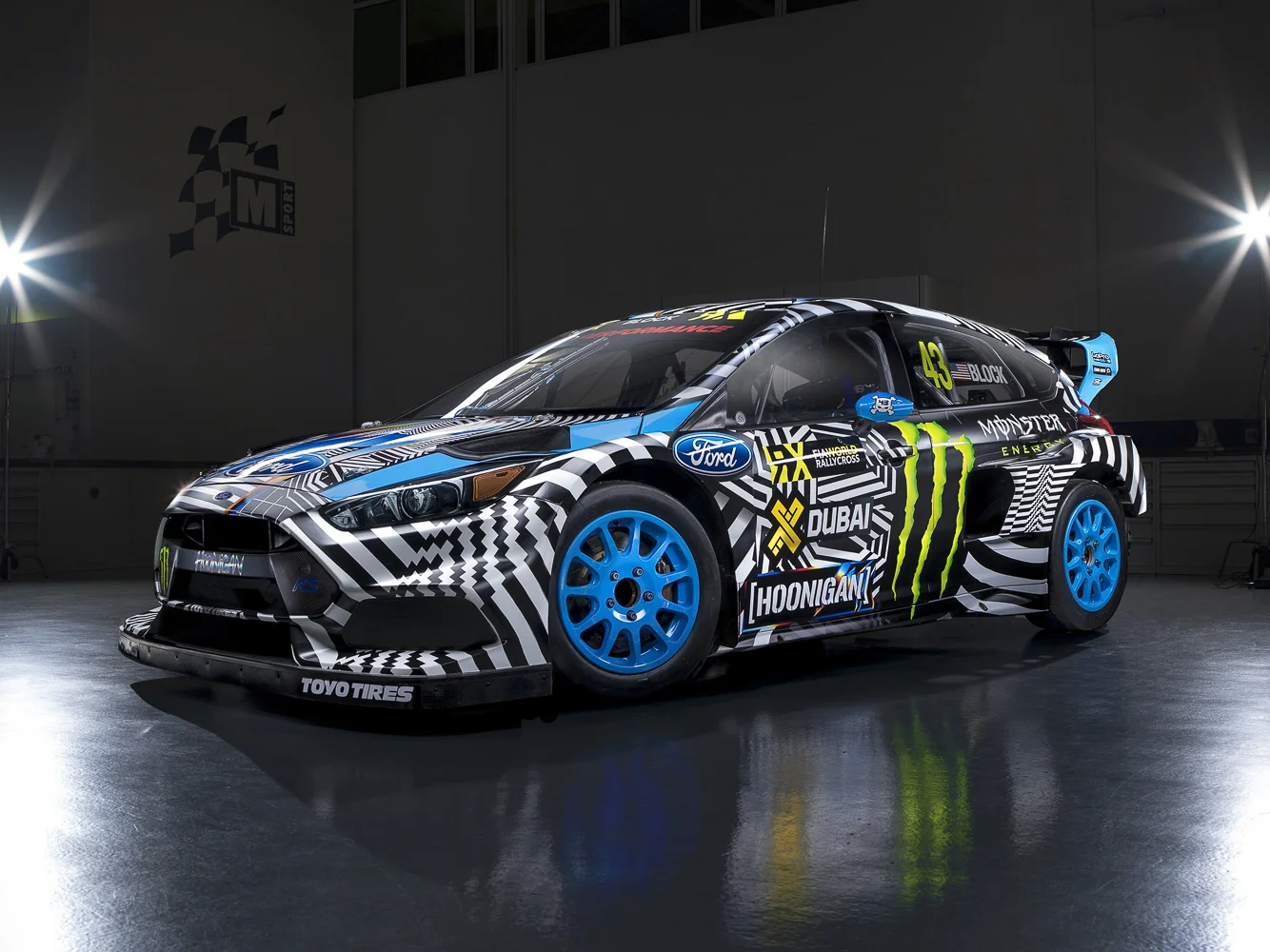 Psychedelic fanatic: Ken Block's graffiti artist–designed killer